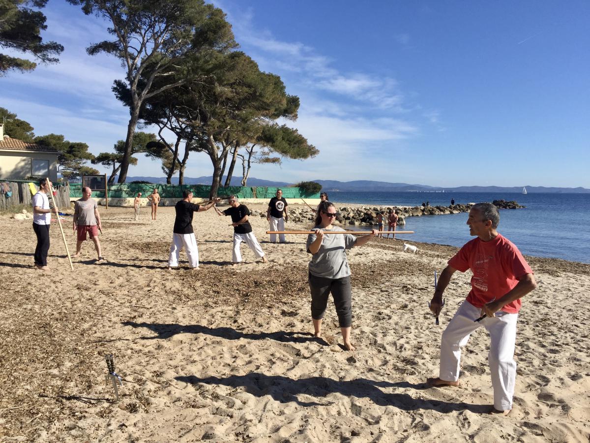 Stage Sai - La plage - Hyères