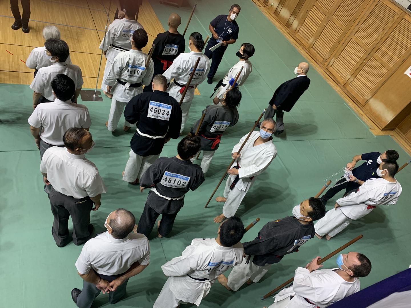 Adultes 2 bo - Stef en 8ème de finale - Okinawa karate world championships 2022